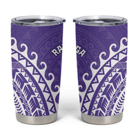 Cook Islands Rarotonga Tumbler Cup Polynesian Tribal Tattoo