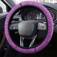 Cook Islands Mangaia Steering Wheel Cover Polynesian Tribal Tattoo