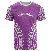 Custom Cook Islands Mangaia T Shirt Polynesian Tribal Tattoo