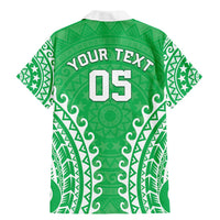 Custom Cook Islands Mitiaro Family Matching Mermaid Dress and Hawaiian Shirt Polynesian Tribal Tattoo