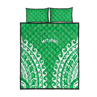 Custom Cook Islands Mitiaro Quilt Bed Set Polynesian Tribal Tattoo