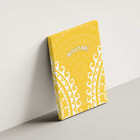 Custom Cook Islands Aitutaki Canvas Wall Art Polynesian Tribal Tattoo