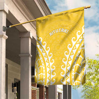 Custom Cook Islands Aitutaki Garden Flag Polynesian Tribal Tattoo