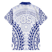 Custom Cook Islands Palmerston Family Matching Tank Maxi Dress and Hawaiian Shirt Polynesian Tribal Tattoo