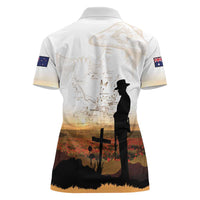 Australia And New Zealand ANZAC Day Women Polo Shirt Battle Of Beersheba