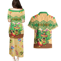 Personalised Hawaii Cinco De Mayo Couples Matching Puletasi and Hawaiian Shirt Funny Style LT05 - Polynesian Pride