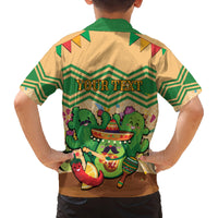 Personalised Hawaii Cinco De Mayo Family Matching Summer Maxi Dress and Hawaiian Shirt Funny Style