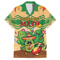 Personalised Hawaii Cinco De Mayo Family Matching Summer Maxi Dress and Hawaiian Shirt Funny Style