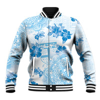 Happy Fiji Girmit Day Baseball Jacket Fijian Tapa With Mandala Pattern