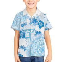 Happy Fiji Girmit Day Hawaiian Shirt Fijian Tapa With Mandala Pattern LT05 - Polynesian Pride