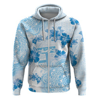 Happy Fiji Girmit Day Hoodie Fijian Tapa With Mandala Pattern