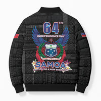 Samoa 64th Independence Anniversary Bomber Puffer Jacket