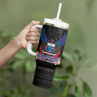 Samoa 64th Independence Anniversary Tumbler With Handle