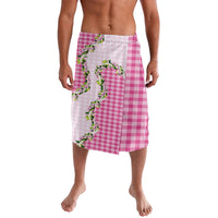 Pink Hawaii Palaka Lavalava Maile Pikake Honohono Orchid Lei