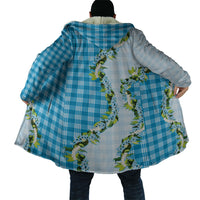 Blue Hawaii Palaka Cloak Maile Pikake Honohono Orchid Lei