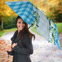 Blue Hawaii Palaka Umbrella Maile Pikake Honohono Orchid Lei
