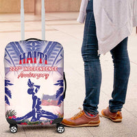 Haiti Independence Day Luggage Cover Neg Maron Polynesian Style LT05