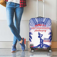 Haiti Independence Day Luggage Cover Neg Maron Polynesian Style LT05