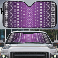 Purple Samoa Malu Tattoo Inspired Auto Sun Shade LT05 Purple - Polynesian Pride