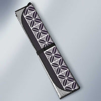 Purple Samoa Malu Tattoo Inspired Auto Sun Shade LT05 - Polynesian Pride