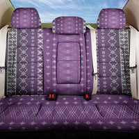 Purple Samoa Malu Tattoo Inspired Back Car Seat Cover LT05 One Size Purple - Polynesian Pride