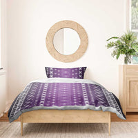 Purple Samoa Malu Tattoo Inspired Bedding Set LT05 - Polynesian Pride