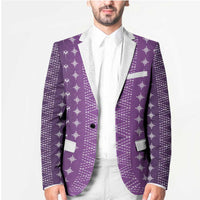 Purple Samoa Malu Tattoo Inspired Blazer LT05 - Polynesian Pride