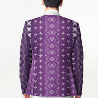 Purple Samoa Malu Tattoo Inspired Blazer LT05 - Polynesian Pride