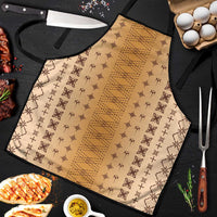 Beige Samoa Malu Tattoo Inspired Apron LT05 Beige - Polynesian Pride