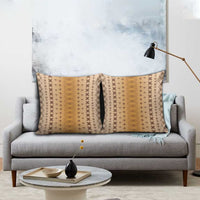 Beige Samoa Malu Tattoo Inspired Pillow Cover LT05 - Polynesian Pride