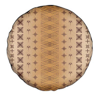 Beige Samoa Malu Tattoo Inspired Spare Tire Cover LT05 - Polynesian Pride