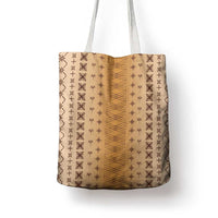 Beige Samoa Malu Tattoo Inspired Tote Bag LT05 - Polynesian Pride