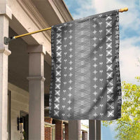 Black Samoa Malu Tattoo Inspired Garden Flag LT05 House Flag Black - Polynesian Pride