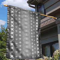 Black Samoa Malu Tattoo Inspired Garden Flag LT05 - Polynesian Pride