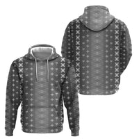 Black Samoa Malu Tattoo Inspired Hoodie - Polynesian Pride