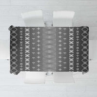 Black Samoa Malu Tattoo Inspired Tablecloth LT05 Black - Polynesian Pride