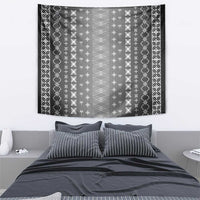 Black Samoa Malu Tattoo Inspired Tapestry LT05 - Polynesian Pride