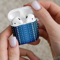 Blue Samoa Malu Tattoo Inspired AirPods Case LT05 - Polynesian Pride