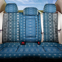 Blue Samoa Malu Tattoo Inspired Back Car Seat Cover LT05 One Size Blue - Polynesian Pride