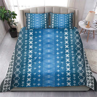 Blue Samoa Malu Tattoo Inspired Bedding Set LT05 - Polynesian Pride