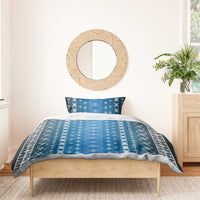 Blue Samoa Malu Tattoo Inspired Bedding Set LT05 - Polynesian Pride