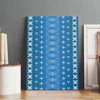 Blue Samoa Malu Tattoo Inspired Canvas Wall Art LT05 - Polynesian Pride