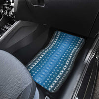 Blue Samoa Malu Tattoo Inspired Car Mats LT05 - Polynesian Pride
