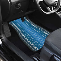 Blue Samoa Malu Tattoo Inspired Car Mats LT05 - Polynesian Pride