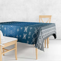 Blue Samoa Malu Tattoo Inspired Tablecloth LT05 - Polynesian Pride