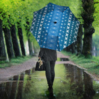 Blue Samoa Malu Tattoo Inspired Umbrella LT05 - Polynesian Pride
