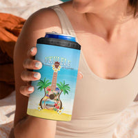 Hawaiian Ukulele 4 in 1 Can Cooler Tumbler Sound Of Happiness