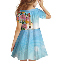 National Ukulele Day Family Matching Summer Maxi Dress and Hawaiian Shirt Tropical Vibe