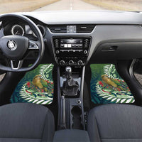 New Zealand Kea Bird Car Mats With Maori Koru Fern - Polynesian Pride