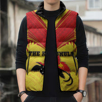 Papua New Guinea Rugby Custom Sleeveless Puffer Jacket Kumuls Heritage
